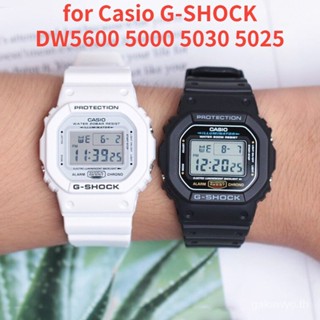 สายนาฬิกาข้อมือยาง ทรงสี่เหลี่ยม ขนาดเล็ก ดัดแปลง สําหรับ Casio G-SHOCK DW5600 5000 5030 DW5610 GW5000 GWB5600