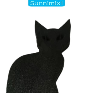 [Sunnimix1] ป้ายไม้ น้ําหนักเบา สําหรับตกแต่งมุมประตู เทศกาลฮาโลวีน ชั้นวางกระจก สวิตช์