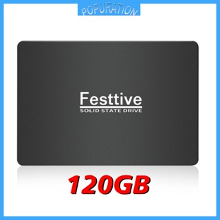 Pop ฮาร์ดดิสก์ SSD 2 5 นิ้ว 120GB 240GB ความเร็วสูง แบบพกพา ทนทาน สีดํา