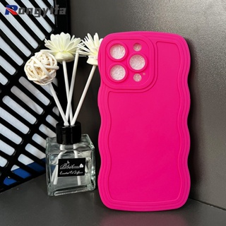 เคสโทรศัพท์มือถือ TPU นิ่ม ขอบหยัก สีแคนดี้ เรียบง่าย สําหรับ Huawei Nova 11 Pro 11 Ultra 10 Pro 10 SE 7i 6 SE