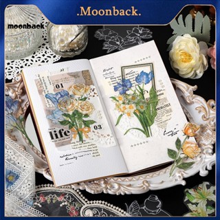 &lt;moonback&gt; สติกเกอร์ ลายดอกทิวลิป กราฟฟิติ ทนการฉีกขาด สําหรับติดตกแต่งกระเป๋าเดินทาง สเก็ตบอร์ด ตู้เย็น 10 ชิ้น