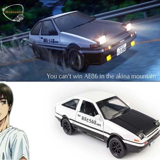 Mxbeauty Initial D รถของเล่น โลหะ อัลลอยด์ แบบดึงถอยหลัง สําหรับเด็ก