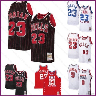 เสื้อกีฬาแขนกุด ลาย NP2 NBA Jersey ChicagoBulls No.23 Jordan Classic Jersey พลัสไซซ์ สําหรับผู้ชาย และผู้หญิง PN2