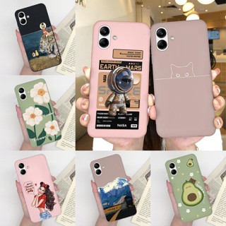 เคสซิลิโคนนิ่ม ลายการ์ตูนนักบินอวกาศ กันกระแทก สําหรับ Samsung Galaxy A04 Samsung A 04