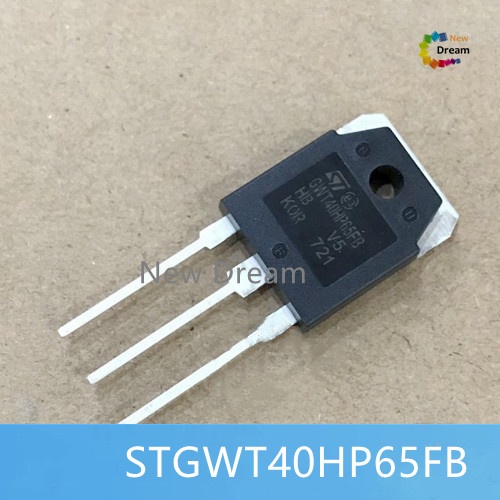 ทรานซิสเตอร์ GWT40HP65FB STGWT40HP65FB TO-3P 650V 80A 2 ชิ้น