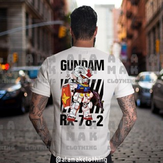  PROMOSI HEBAT  GUNDAM ROBOT ANIME CARTOON FRONT &amp; BACK BAJU LELAKI PEREMPUAN T SHIRT!! 100% COTTON_03