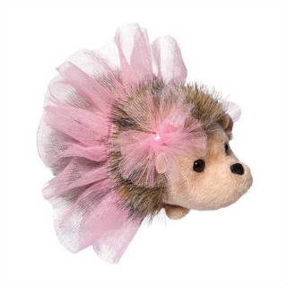 นายอินทร์ Pink Swirl Hedgehog ตุ๊กตาเม่นใส่กระโปรงระบาย ขนาด 6 นิ้ว