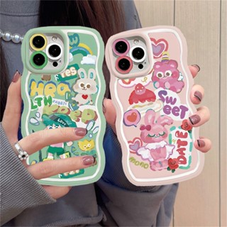 เคสโทรศัพท์มือถือ TPU ลายการ์ตูนกระต่าย สําหรับ Samsung A04E A04S A13 A03 A03S A50 A50S A30S A23 A22 A21S A12 A02S A11 A51 A10 A30 A52 A52S M12 A71 A53 A32