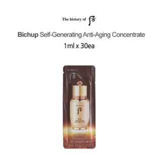 The history of Whoo Bichup Self-Generating Anti-Aging Concentrate 1ml x 30ea / Radiant skin / Moisture / Korea cosmetics