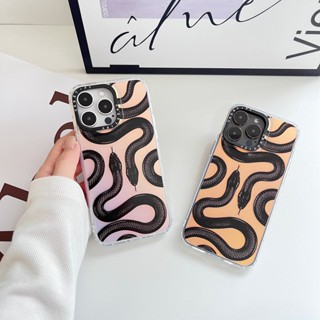 【Double Snake King】casetify ฟิล์มอะคริลิค กันหล่น ลายดาว หลากสี สําหรับ iPhone 14 Pro Max 13 12 Pro Max XR X XS Max 13 11 Promax 14plus 14Pro