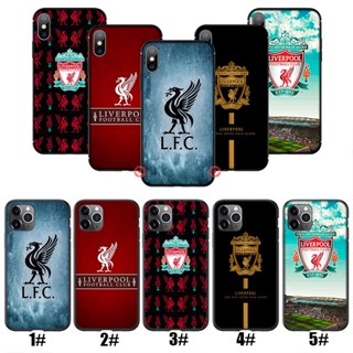 เคสโทรศัพท์มือถือ ลาย Liverpool FC สําหรับ iPhone 12 13 Pro X XS Max Mini 86IOP