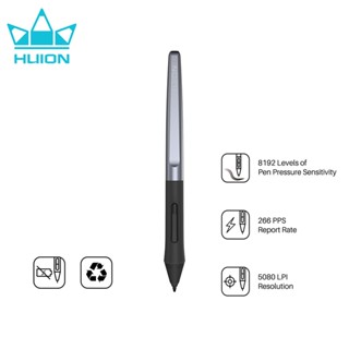 Huion PW100 ปากกาสไตลัสดิจิทัล ไร้แบตเตอรี่ สําหรับแท็บเล็ต Huion HS64 HS610 H640P H1060P H610PROV2 H320M H420X H580X H610X