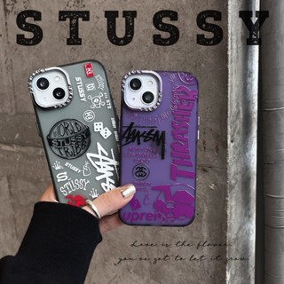 ใหม่ เคสโทรศัพท์มือถือ ซิลิโคน กันกระแทก ลาย stussy stussy แฟชั่น สําหรับ Apple Iphone 13 14promax 11 13promax 12promax