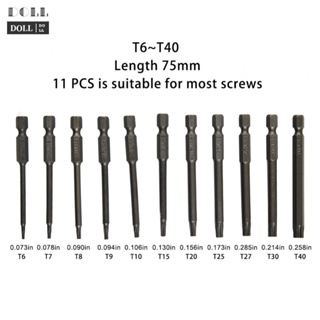 ⭐2023 ⭐Screwdriver Bit 11pcs Accessories Extra Long Magnetic Security Durable