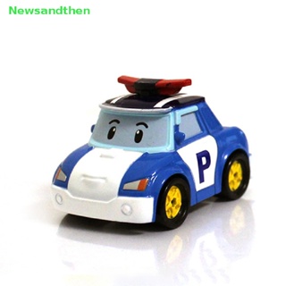 Newsandthen 1 ชิ้น Silverlit Robocar 25 สไตล์ ของเล่นเด็ก หุ่นยนต์ Poli Roy Haley อะนิเมะ รถของเล่น ดี