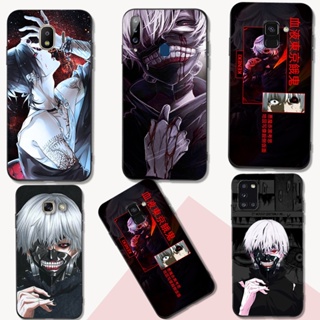 เคสโทรศัพท์ซิลิโคน tpu แบบนิ่ม ลายอนิเมะ Kaneki Ken สีดํา สําหรับ Samsung Galaxy J6 on6 J4 Prime PLUS 2018