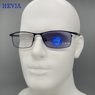 Hevia 2 In 1 แว่นตากันแดด เลนส์โพลาไรซ์ ป้องกันรังสี UV400 Tr90 โฟโตโครมิก แบบเปลี่ยน สําหรับขับรถ FL013