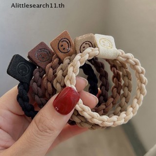 Alittlesearch11 ที่คาดผมหนังถัก สีกาแฟ สําหรับผู้หญิง TH