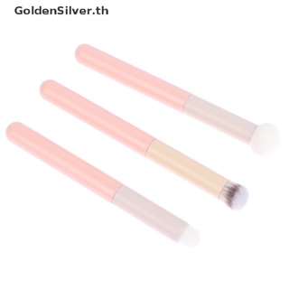 Goldensilver แปรงแต่งหน้า แปรงคอนซีลเลอร์ แปรงฟองน้ํา แปรงลิป แปรงเครื่องสําอาง สําหรับเด็กผู้หญิง 1 ชิ้น