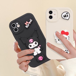 เคสซิลิโคนนิ่ม ลายการ์ตูนน่ารัก 3D สําหรับ iPhone 11 12 13 14 Pro MAX Plus Mini X XR XS MAX 6 S 7 8 Plus SE 2020 11Pro 12pro 13Pro