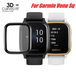 3d Garmin Venu Vivoactive SQ 2 2s 3 4 4s เพลง โค้ง เต็มขอบ สมาร์ทวอทช์ ฟิล์มป้องกัน นิ่ม ป้องกัน หน้าจอสมาร์ทวอทช์ สําหรับ Garmin Fenix 6 7 7s 7x Pro ไพลิน