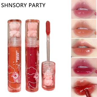 Shnsory PARTY ลิปสติก ลิปกลอส เนื้อเจลลี่คริสตัล ให้ความชุ่มชื้น