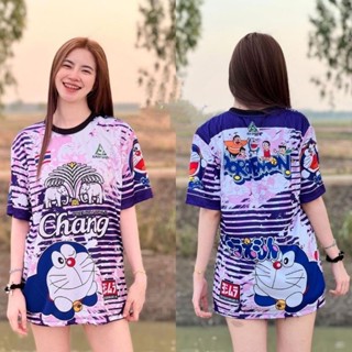 [สินค้าคงคลัง พร้อม] เสื้อกีฬาแขนสั้น ลายอนิเมะ Jersey Thailand Doraemon สําหรับผู้ใหญ่ 2022