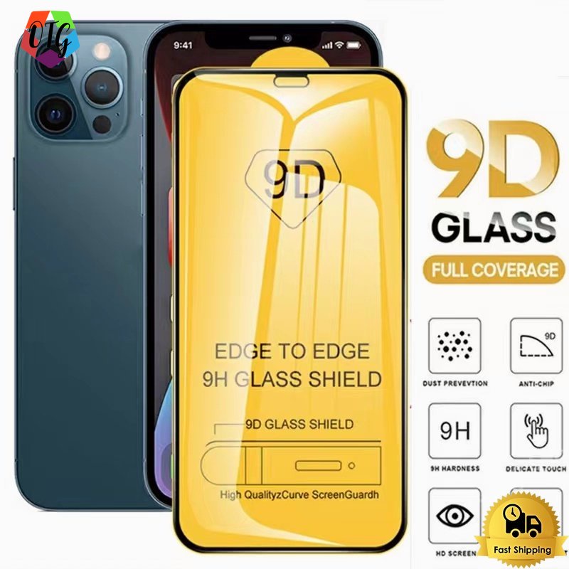 สำหรับ oppo ฟิล์มกระจก for oppo A15|A16|A31|A74 5G|F11 Pro|A3S|A5S|A92|F7|Reno 5 5G ฟิล์มกระจกเต็มจอ ฟิล์มกันร 9D ฟิล์ม - รูปที่ 6