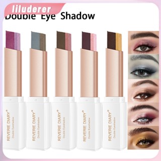 Reverie Diary Gradient อายแชโดว์ทูโทน Lazy Eye Shadow HO