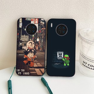 Huawei Mate30 Mate20 Pro Lite X Mate 20 30 20x huawie Pikachu stitch เคสโทรศัพท์ สะดวกสบาย สัมผัสคล้ายเชือกเส้นเล็ก