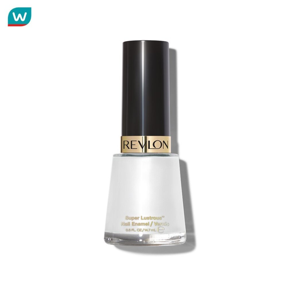 Revlon เรฟลอน เนล อีนาเมล 14.7มล. 050 ไวท์ ออนไวท์