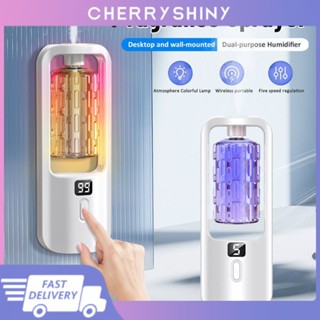 Aroma Diffuser เครื่องทำความชื้นแบบชาร์จไฟได้ Digital Display Air Freshener Fragrance Machine Essential Oil Diffuser ห้องนอนครัวเรือน Home Living Toilet Deodorant