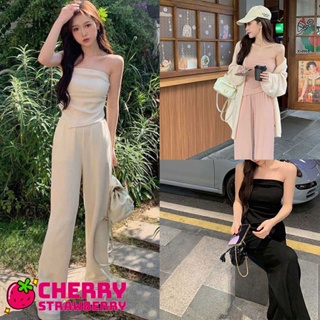 พร้อมส่งจากไทย ชุดเซ็ทเเฟชั่นผู้หญิงงานสวยเรียบๆ สไตล์เกาหลี…