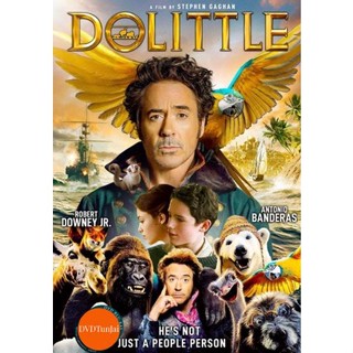 หนังแผ่น DVD Dolittle 2020 ด็อกเตอร์ ดูลิตเติ้ล (เสียง ไทย/อังกฤษ ซับ ไทย/อังกฤษ) หนังใหม่ ดีวีดี