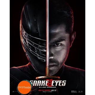 หนังแผ่น DVD Snake Eyes G.I. Joe Origins (2021) จี.ไอ.โจ สเนคอายส์ (เสียง ไทย/อังกฤษ ซับ ไทย/อังกฤษ) หนังใหม่ ดีวีดี