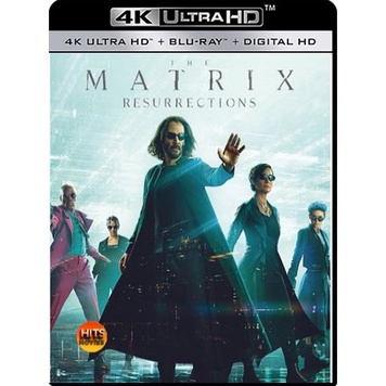 4K UHD 4K - The Matrix Resurrections (2021) เดอะ เมทริกซ์ เรเซอเร็คชั่นส์ - แผ่นหนัง 4K UHD (เสียง E