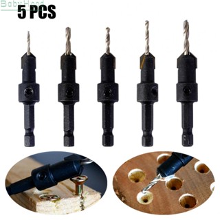 【Big Discounts】Drill Bit Countersink Drill Bit Drill The Pilot Hole Hex Shank Salad Drill#BBHOOD