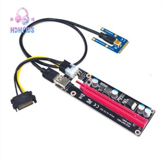 การ์ดกราฟฟิค PCIe เป็น PCI Express 16X สําหรับแล็ปท็อป EXP GDC BTC Miner MPCIe เป็น PCI-E