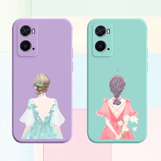 เคส OPPO A76 เคส OPPO A96 เคสโทรศัพท์ ซิลิโคนเหลว เคสนิ่ม CSF_A