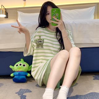 Monsters new summer sweet pajamas short-sleeved shorts comfortable and sweet home service suit