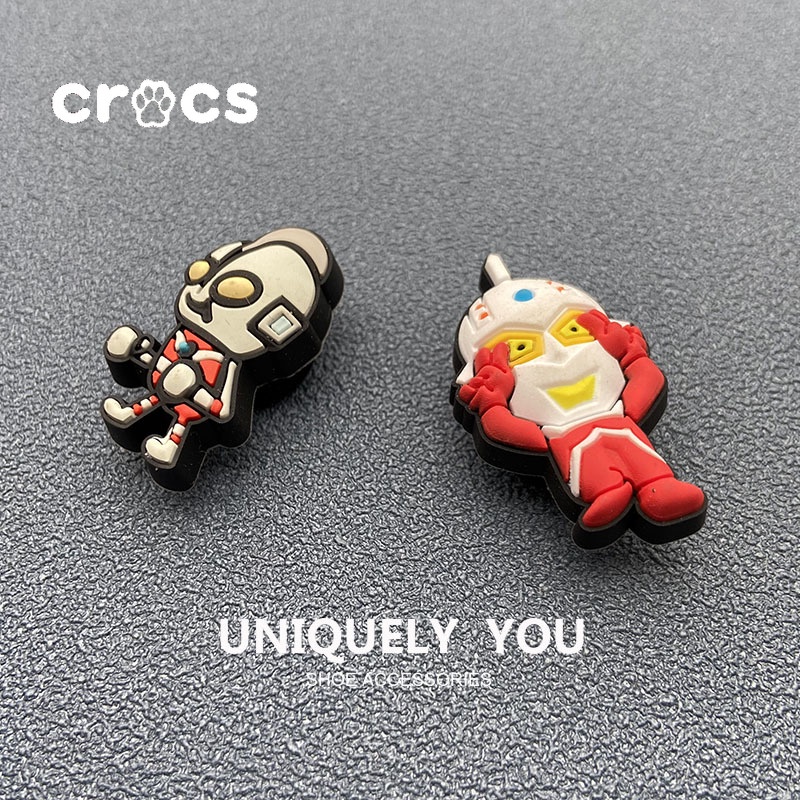 Crocs jibbitz หัวเข็มขัด รูปการ์ตูนดอกไม้ สําหรับตกแต่งรองเท้าแตะ DIY