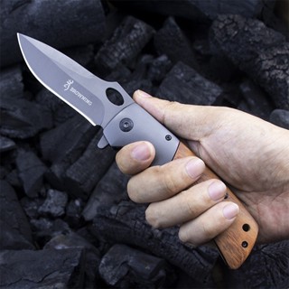 มีด BROWNING Folding knife ขนาด22.5cm  มีดพก มีดเดินป่า มีดสวยงาม มีดแคมป์ปิ้ง