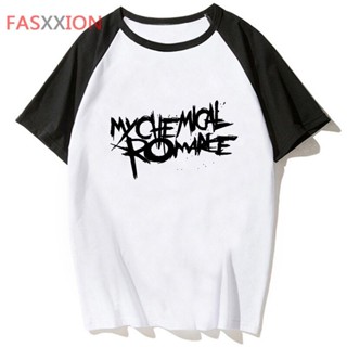 เสื้อยืด พิมพ์ลายกราฟฟิคอนิเมะ My Chemical Romance y2k y2k สําหรับผู้หญิง