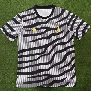 เสื้อกีฬาแขนสั้น ลายทีมชาติฟุตบอล Juve 23-24 Juve สีเทา ไซซ์ S - XXL ชุดเหย้า สําหรับผู้ชาย