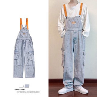 🐻Bear Overalls🐻𝗖𝗔𝗠𝗣𝗜𝗡𝗚 𝗝𝗨𝗠𝗣𝗦𝗨𝗜𝗧 ชุดเอี๊ยมแคมป์ปิ้ง/เสื้อผ้าสไตล์แคมป์ ใส่ได้ทั้งหญิงชาย