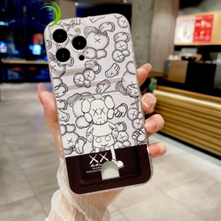 เคสโทรศัพท์มือถือ แบบนิ่ม ลาย Kaws พร้อมช่องใส่บัตร สําหรับ Infinix Hot 20 Play 20S 20i Hot 12 Play NFC Pro 12i Hot 11 2022 Hot 8 Lite