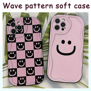 FOR IPHONE 6 6S 7 8 14 PLUS X XS XR 11 12 13 MINI MAX PRO lattice Wave Case