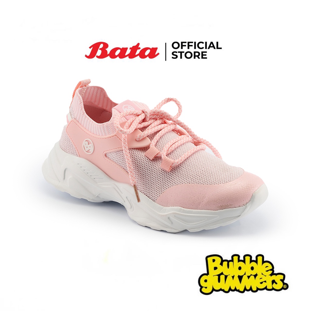 Bata บาจา รองเท้าผ้าใบ สนีกเกอร์ สำหรับเด็กผู้หญิง - สีชมพู 3415530