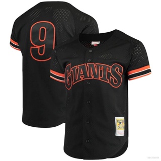 เสื้อกีฬาเบสบอล แขนสั้น ลายทีม GP1 MLB San Francisco Giants No.9 Williams PG1 สําหรับผู้ชาย และผู้หญิง