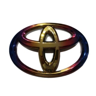 logo toyota ไทเททอง ขนาด 12x8 cm บริการประทับใจ**